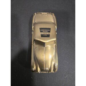 Coin Bank Banthrico Chicago U.S.A  1955 Jaguar Vehicle Vintage (SEE PICS)